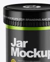 Metallic Jar Mockup