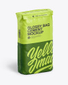 Glossy Cement Bag Mockup