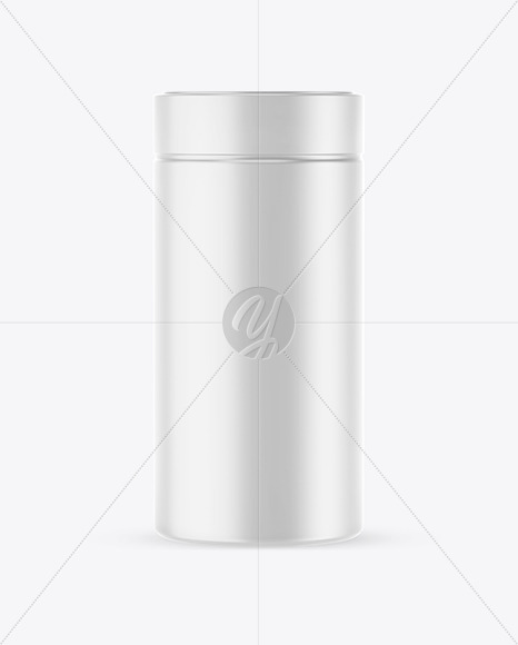 Jar in Matte Shrink Sleeve Mockup Jar in Matte Shrink Sleeve Mockup