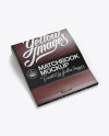 Carton Matchbook Mockup - Halfside View
