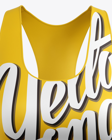 Women's Tank Top Mockup - Front View