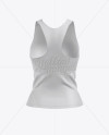 Women's Tank Top Mockup - Back View