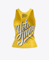 Women's Tank Top Mockup - Back View