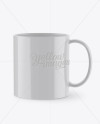 Glossy Mug Mockup