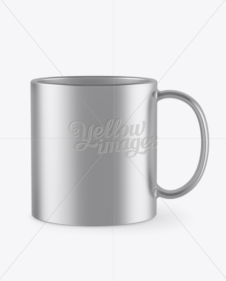 Metallic Mug Mockup