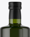 1L Green Glass Olive Oil Bottle Mockup