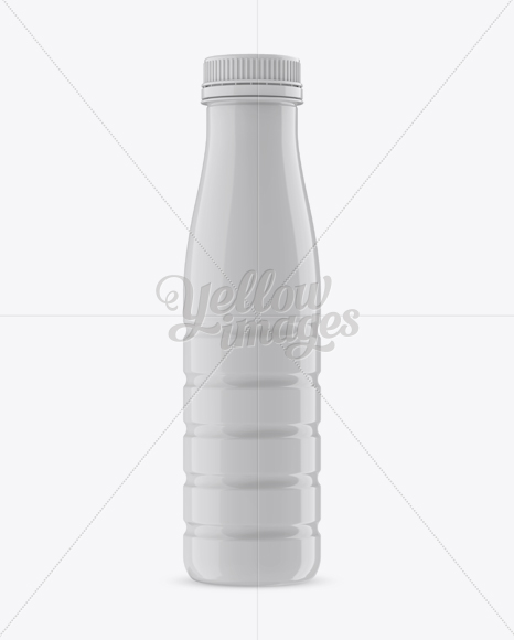 Glossy Plastic PET Bottle - Front View - Free Download Images High