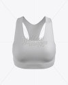 Women's Fitness Top Mockup - Front View