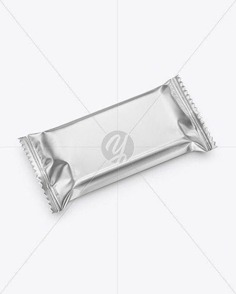 Metallic Snack Bar Mockup