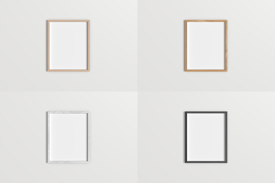 7x9 Inches Frame Mockup Kit 7x9 Inches Frame Mockup Kit
