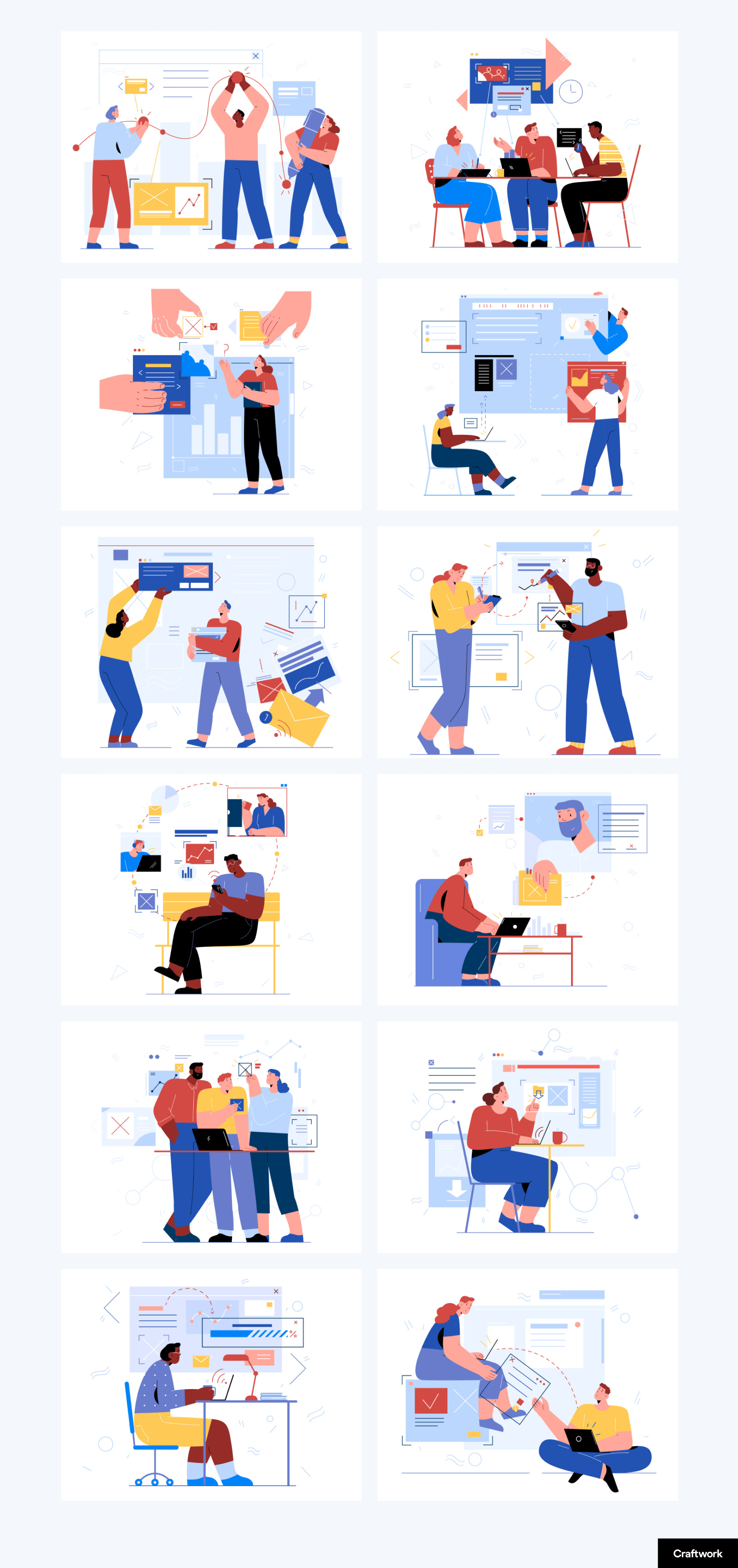 Teammates Illustration Teammates Illustration