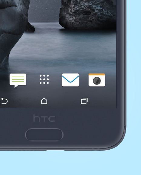 Clay HTC A9 Phone Mockup