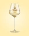 White Wine Glass Mockup