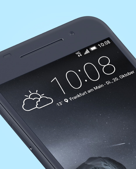 Clay HTC A9 Phone Mockup