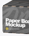 Kraft Box Mockup