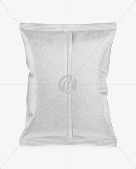 Kraft Snack Package Mockup - Back View