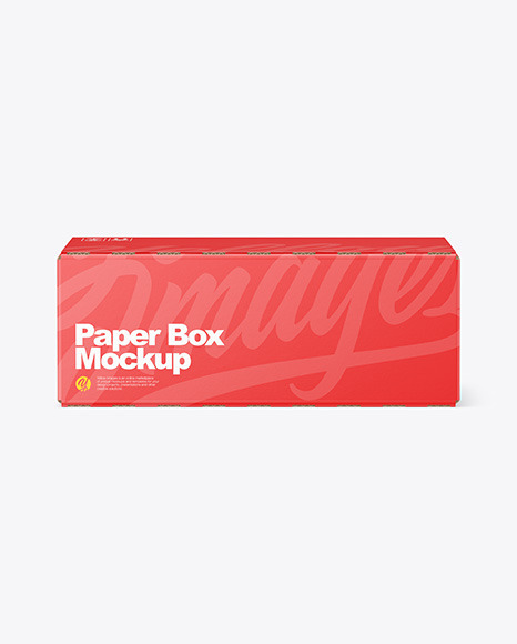 Paper Box Mockup - Mailer mockup