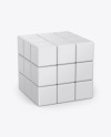 Glossy Rubik's Cube Mockup