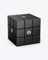 Glossy Rubik's Cube Mockup