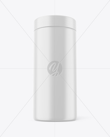 Matte Protein Jar Mockup