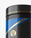 Matte Protein Jar Mockup