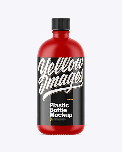 Matte Bottle Mockup