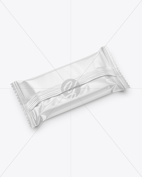 Glossy Snack Bar Mockup