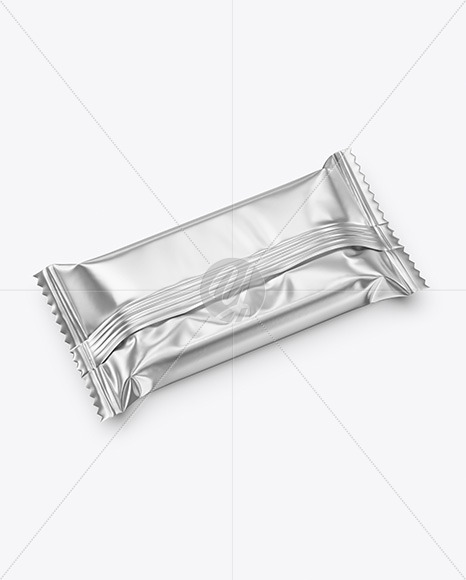 Metallic Snack Bar Mockup