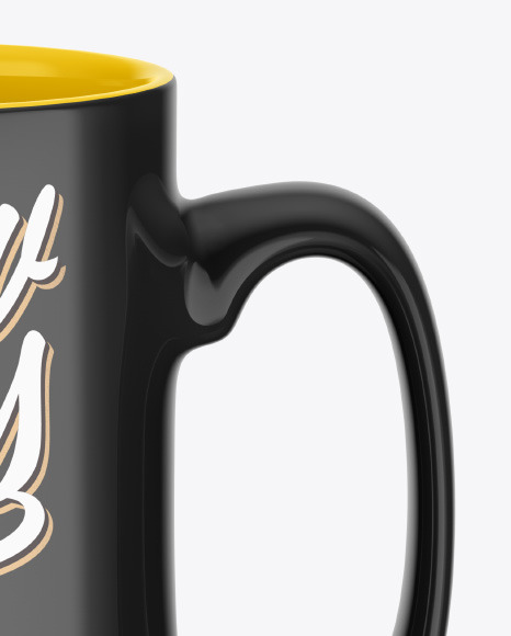 Glossy Mug Mockup