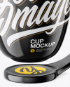 Glossy Floating Сup Mockup