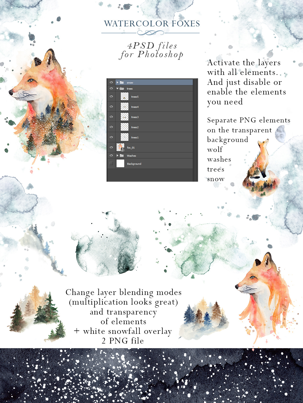 Woodland story Vol.2 Foxes