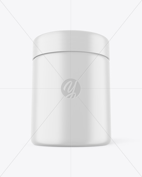 Matte Protein Jar Mockup