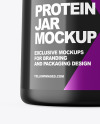 Matte Protein Jar Mockup