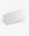 Paper Business Card Mockup