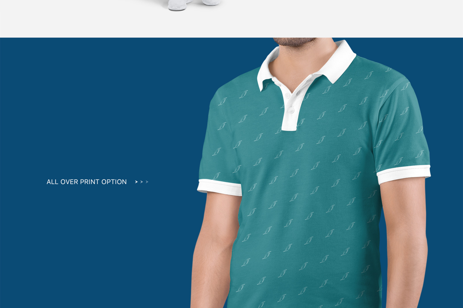 Men&#039;s Polo T-Shirt Mockup Set