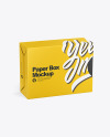 Paper Box Mockup