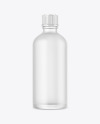 Frosted Bottle Mockup