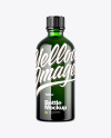 Green Bottle Mockup