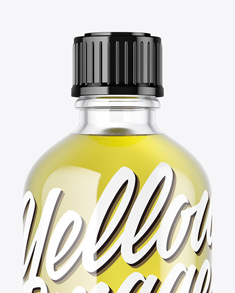 Oil Bottle Mockup