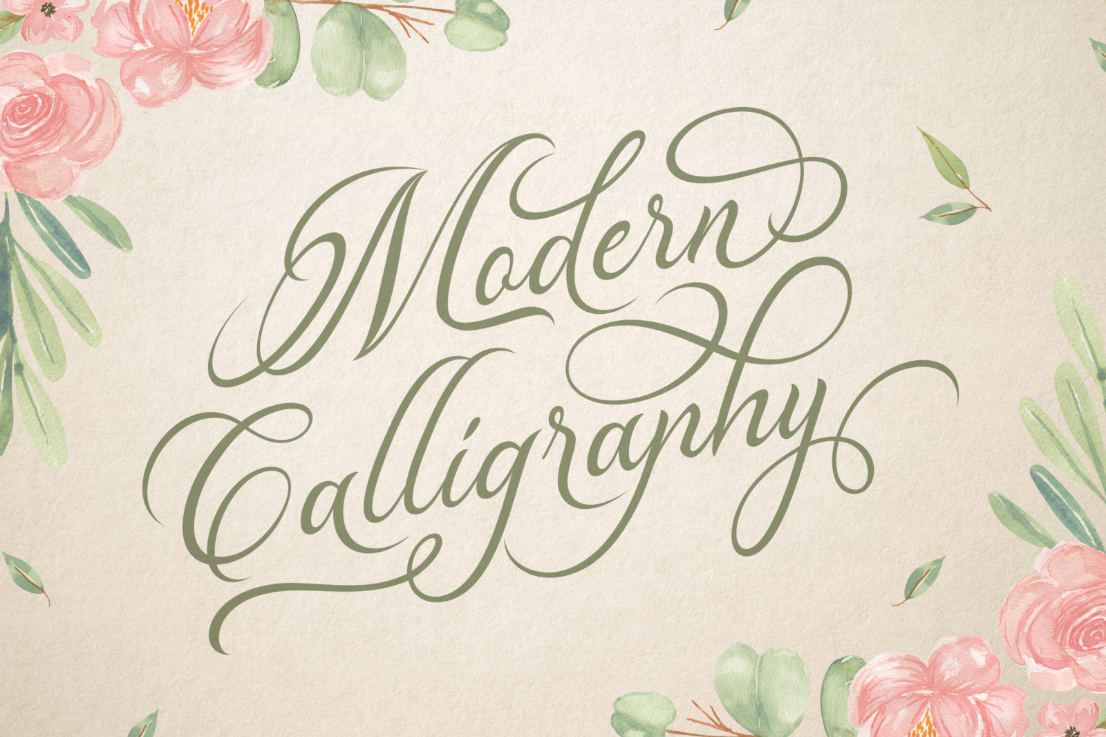 Madelican Calligraphy Font