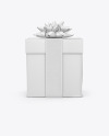 Matte Gift Box Mockup