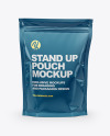 Glossy Stand Up Pouch Mockup