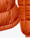 Matte Women's Down Jacket Mockup - Front View