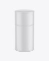 Smooth Leather Tube Mockup - High-Angle Shot