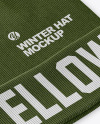 Winter Hat Mockup