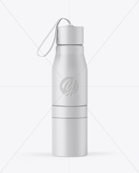 Matte Water Bottle Mockup