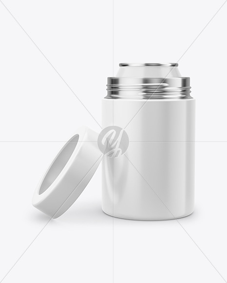 Opened Can Cooler Mockup