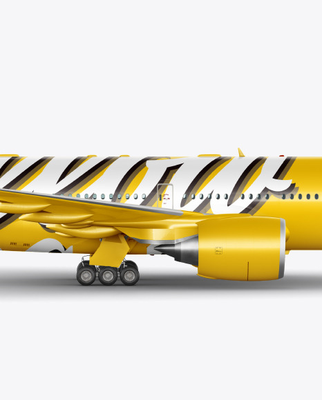 Airliner Mockup - Side View