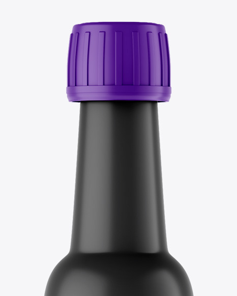 Matte Sauce Bottle Mockup