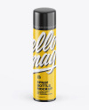 Glossy Spray Bottle Mockup